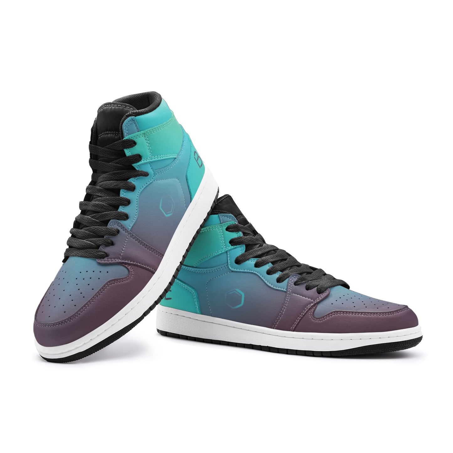 BeeHave Purple & Aqua Unisex Sneaker TR