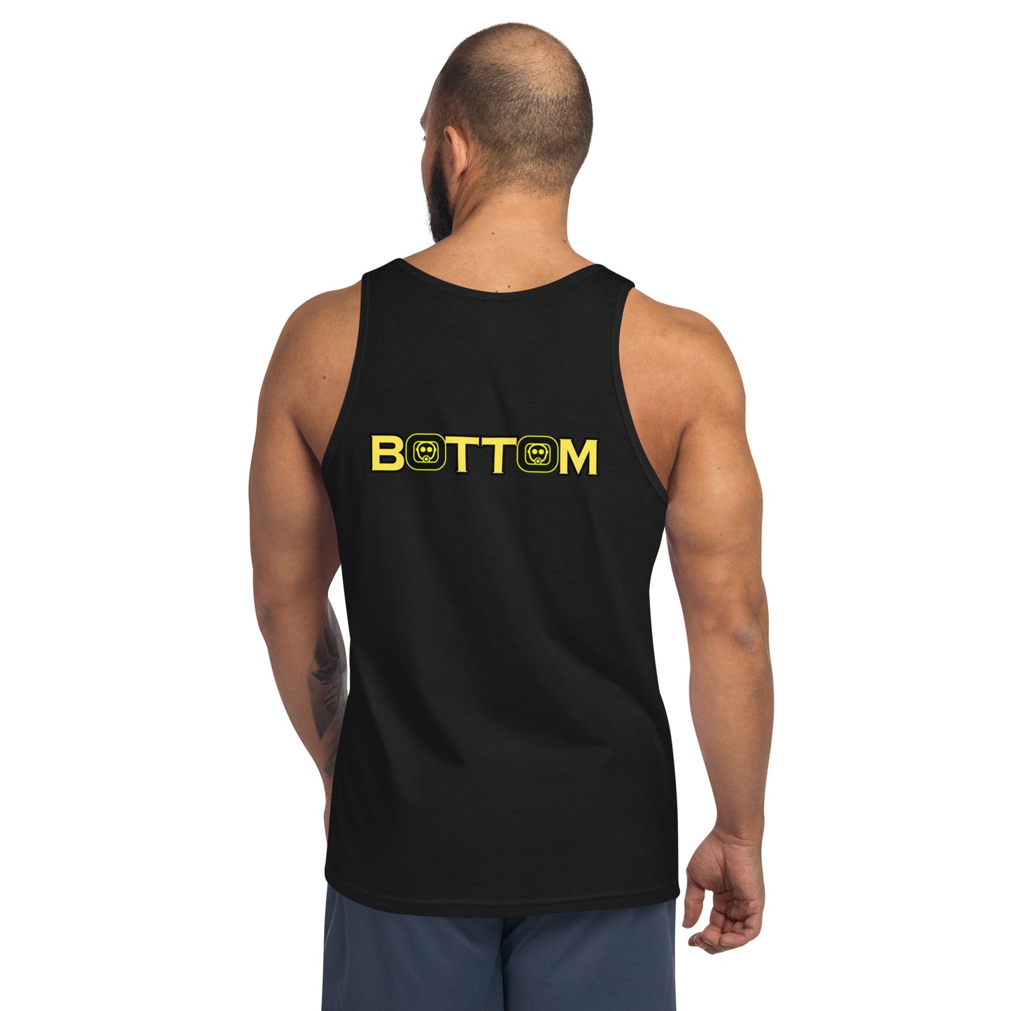 Bottom Unisex Tank Top