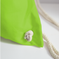 bee stronger Drawstring Bag - neon green