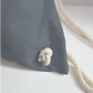 bee stronger Drawstring Bag - grey