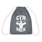 bee stronger Drawstring Bag - grey