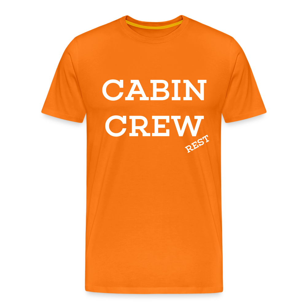 BEECREW Cabin Crew Rest T-Shirt - orange