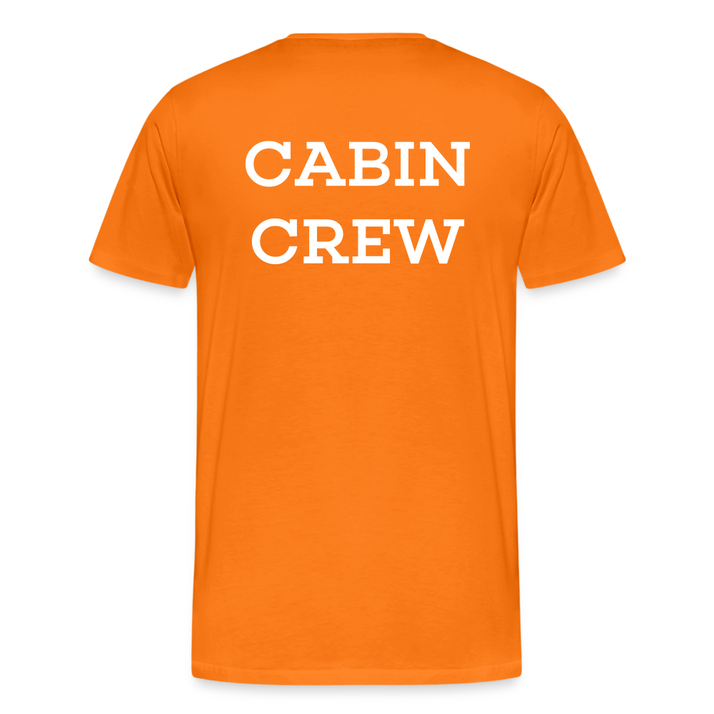 BEECREW Cabin Crew Rest T-Shirt - orange