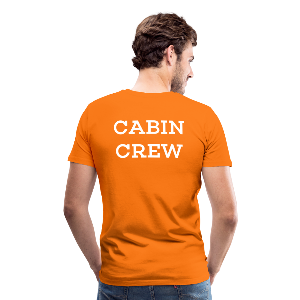 BEECREW Cabin Crew Rest T-Shirt - orange