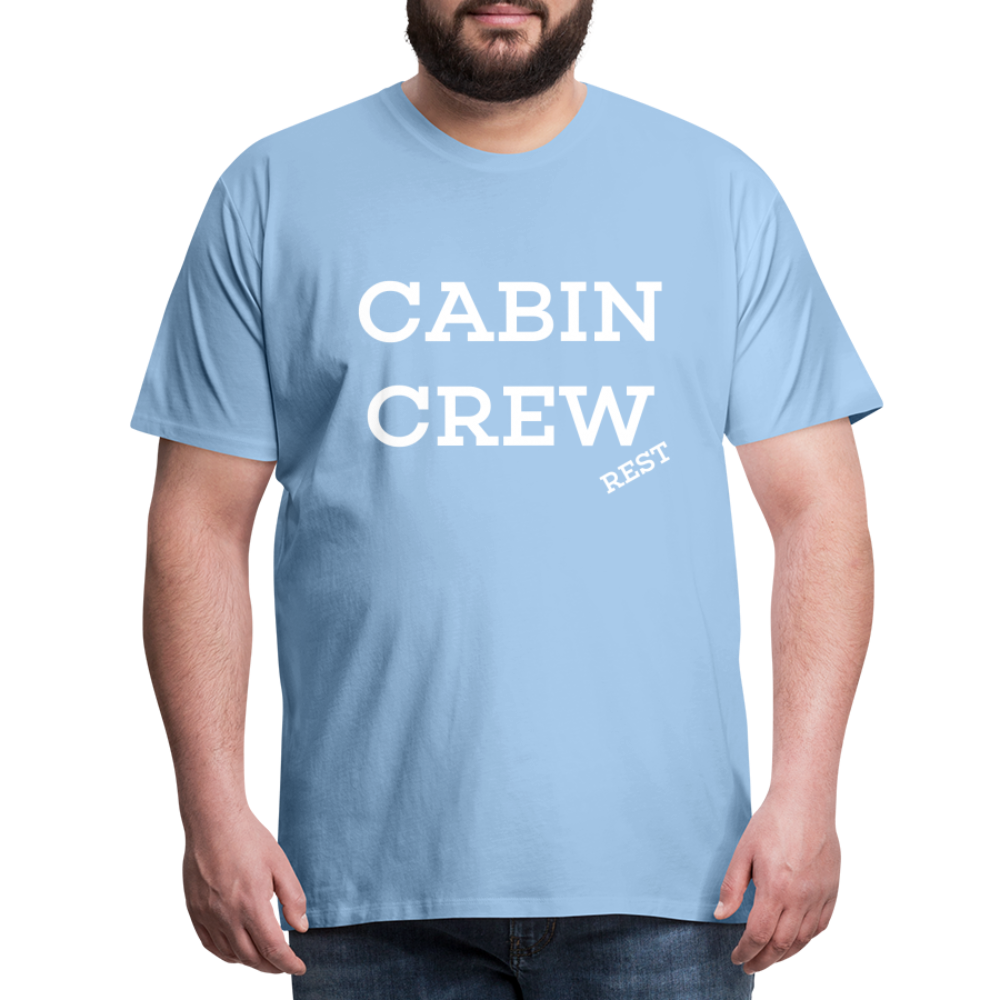 BEECREW Cabin Crew Rest T-Shirt - sky