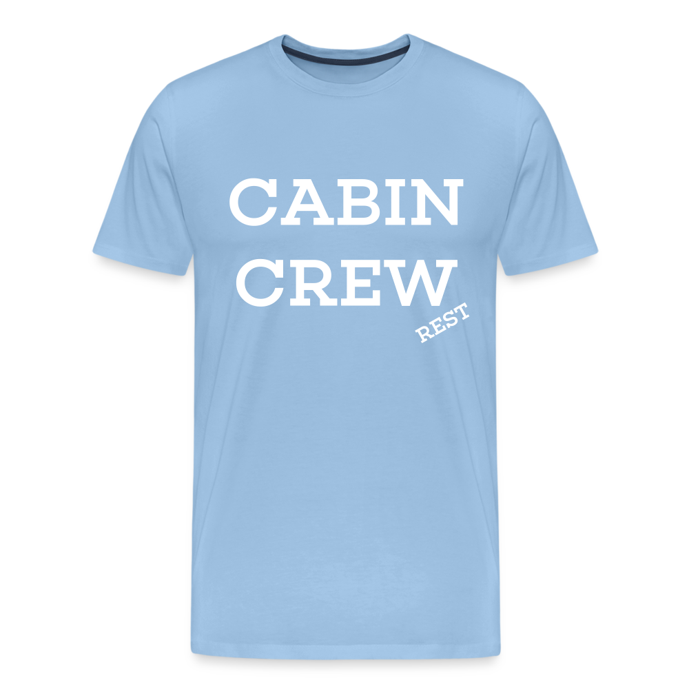 BEECREW Cabin Crew Rest T-Shirt - sky