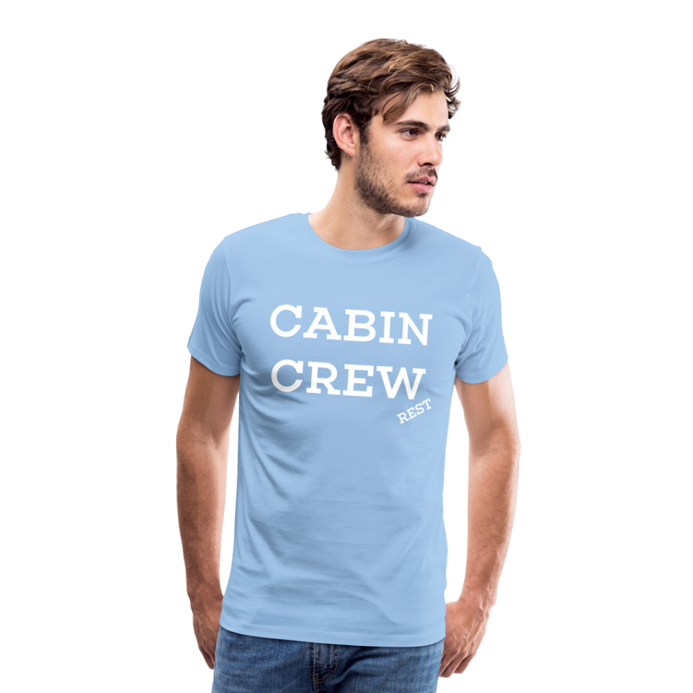 BEECREW Cabin Crew Rest T-Shirt - sky