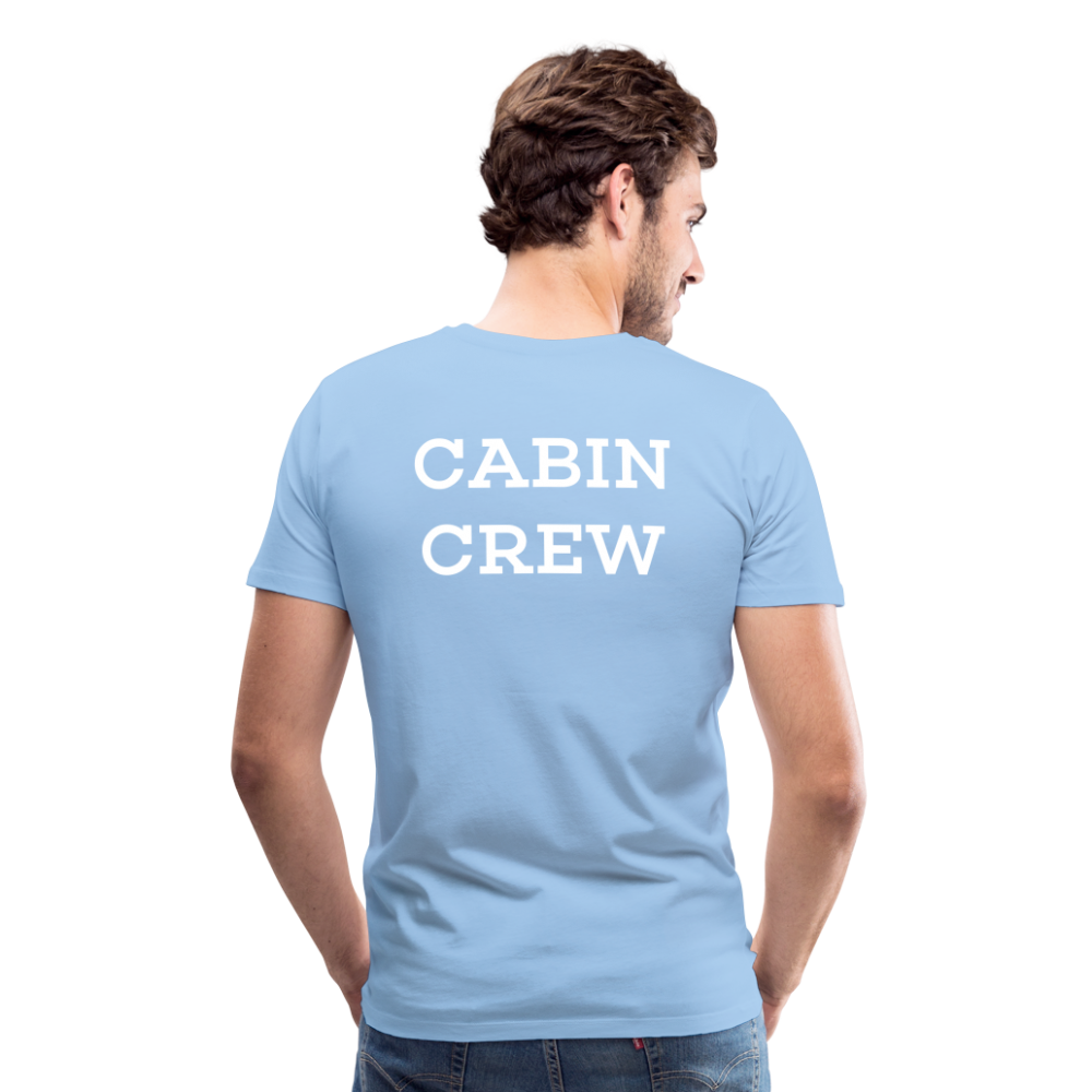 BEECREW Cabin Crew Rest T-Shirt - sky