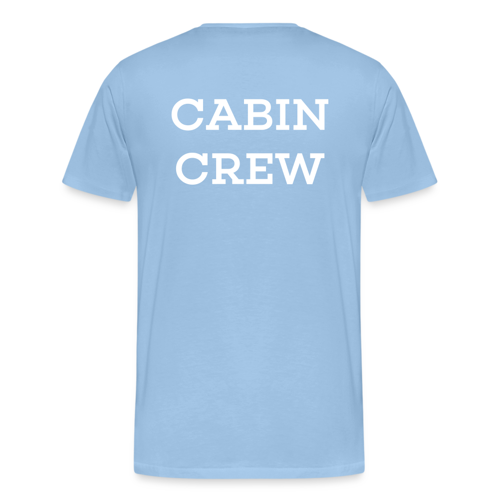 BEECREW Cabin Crew Rest T-Shirt - sky