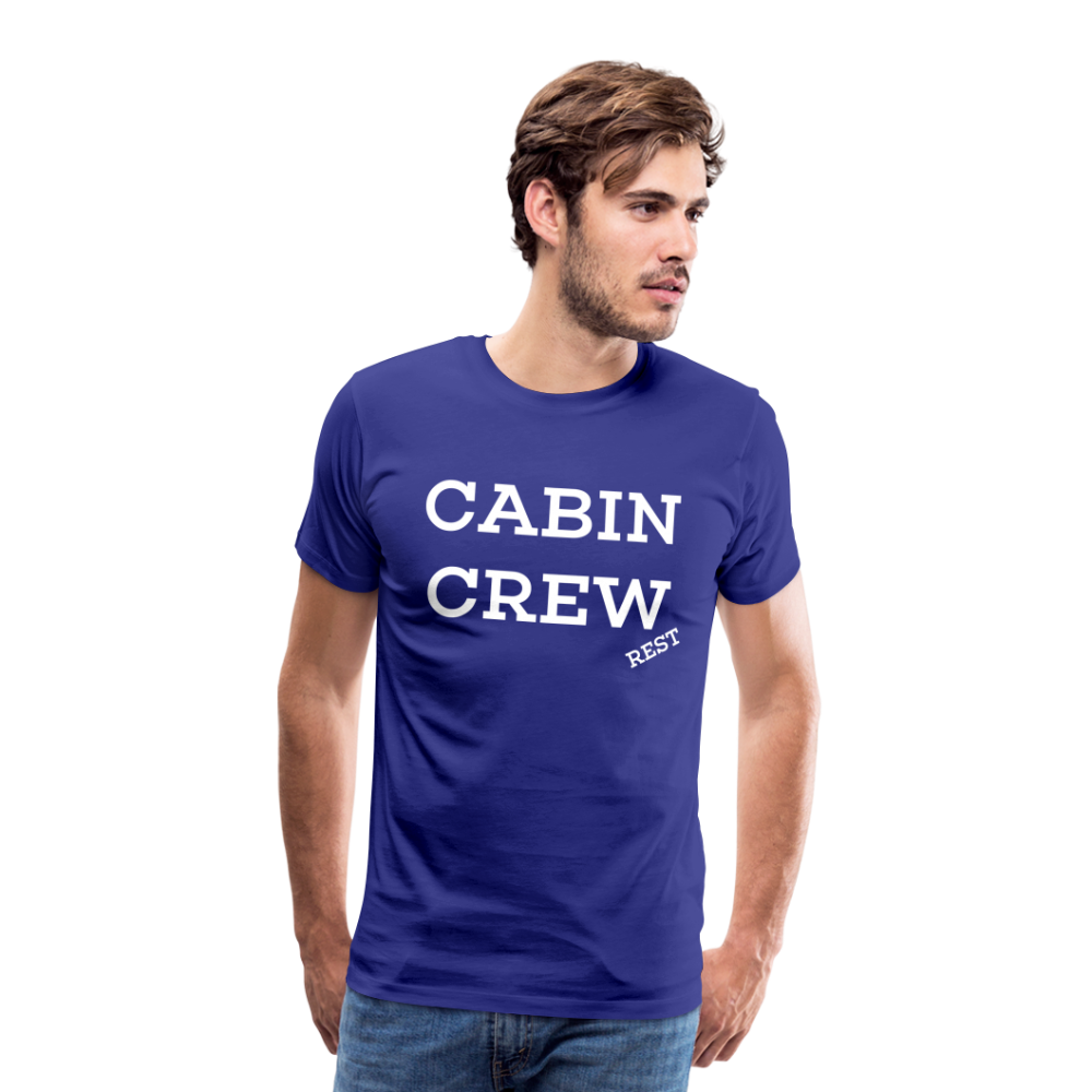 BEECREW Cabin Crew Rest T-Shirt - royal blue