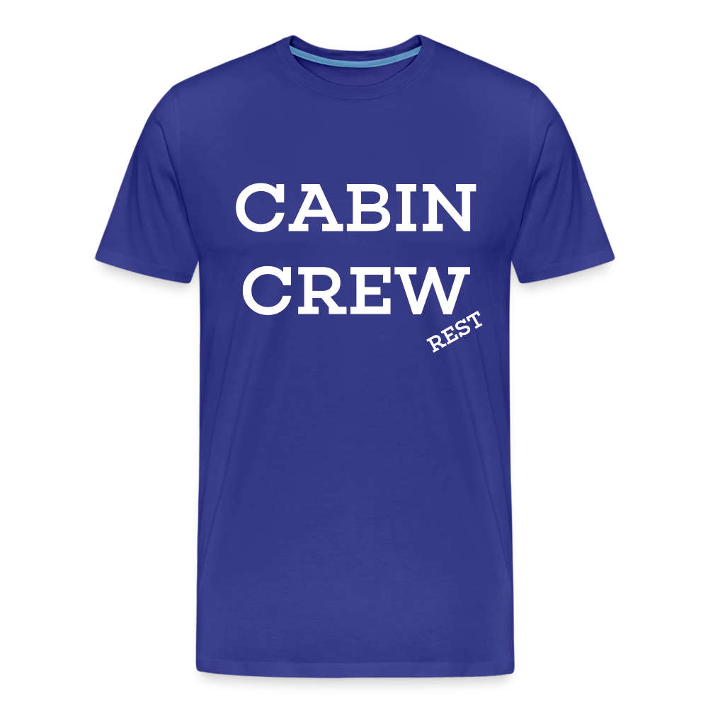 BEECREW Cabin Crew Rest T-Shirt - royal blue