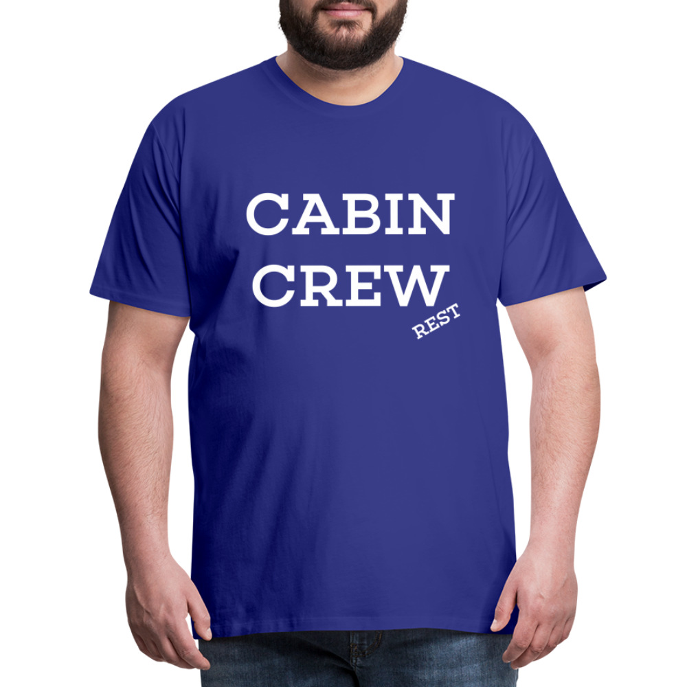 BEECREW Cabin Crew Rest T-Shirt - royal blue