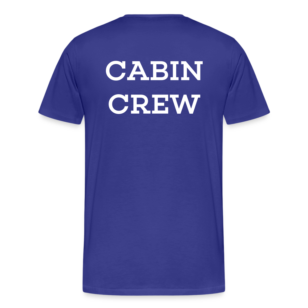 BEECREW Cabin Crew Rest T-Shirt - royal blue