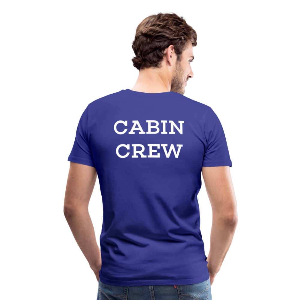 BEECREW Cabin Crew Rest T-Shirt - royal blue