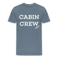 BEECREW Cabin Crew Rest T-Shirt - steel blue