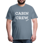BEECREW Cabin Crew Rest T-Shirt - steel blue
