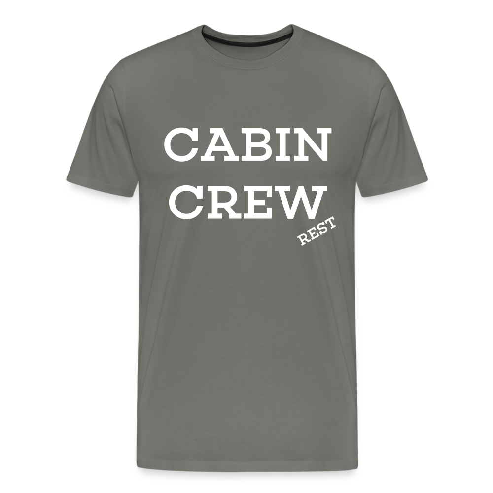 BEECREW Cabin Crew Rest T-Shirt - asphalt