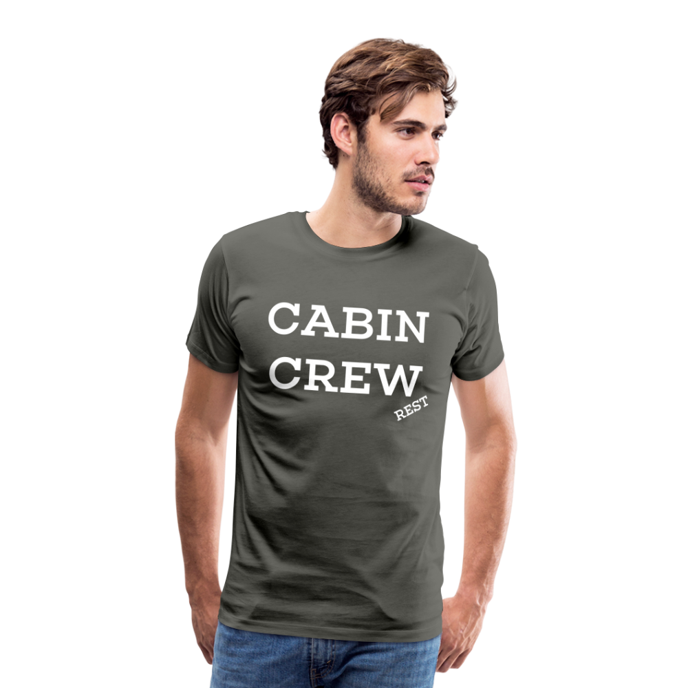 BEECREW Cabin Crew Rest T-Shirt - asphalt