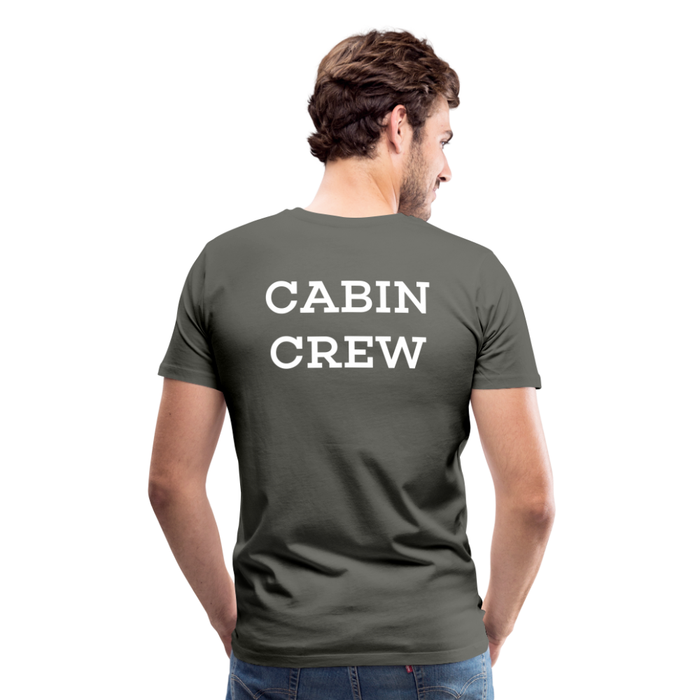 BEECREW Cabin Crew Rest T-Shirt - asphalt