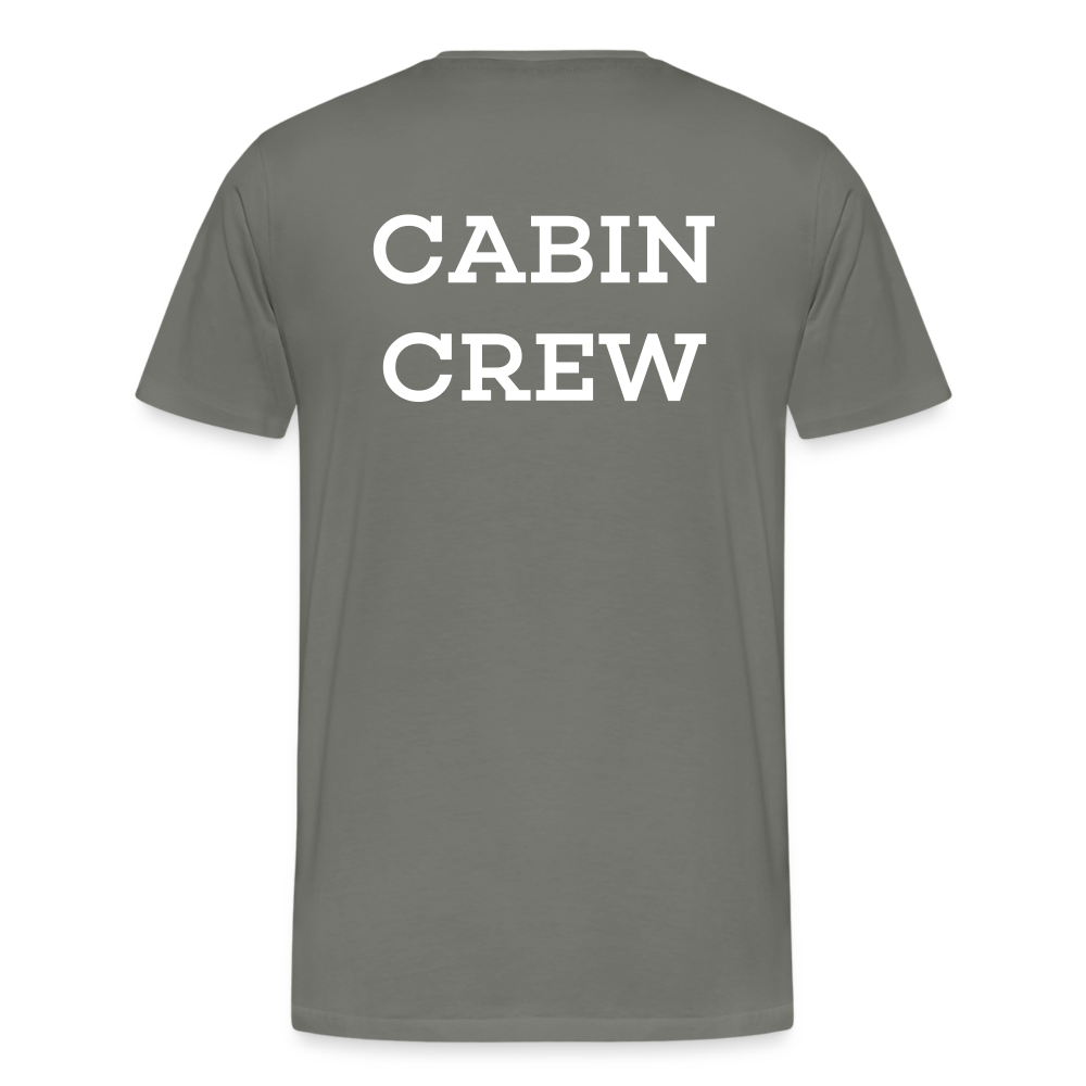 BEECREW Cabin Crew Rest T-Shirt - asphalt