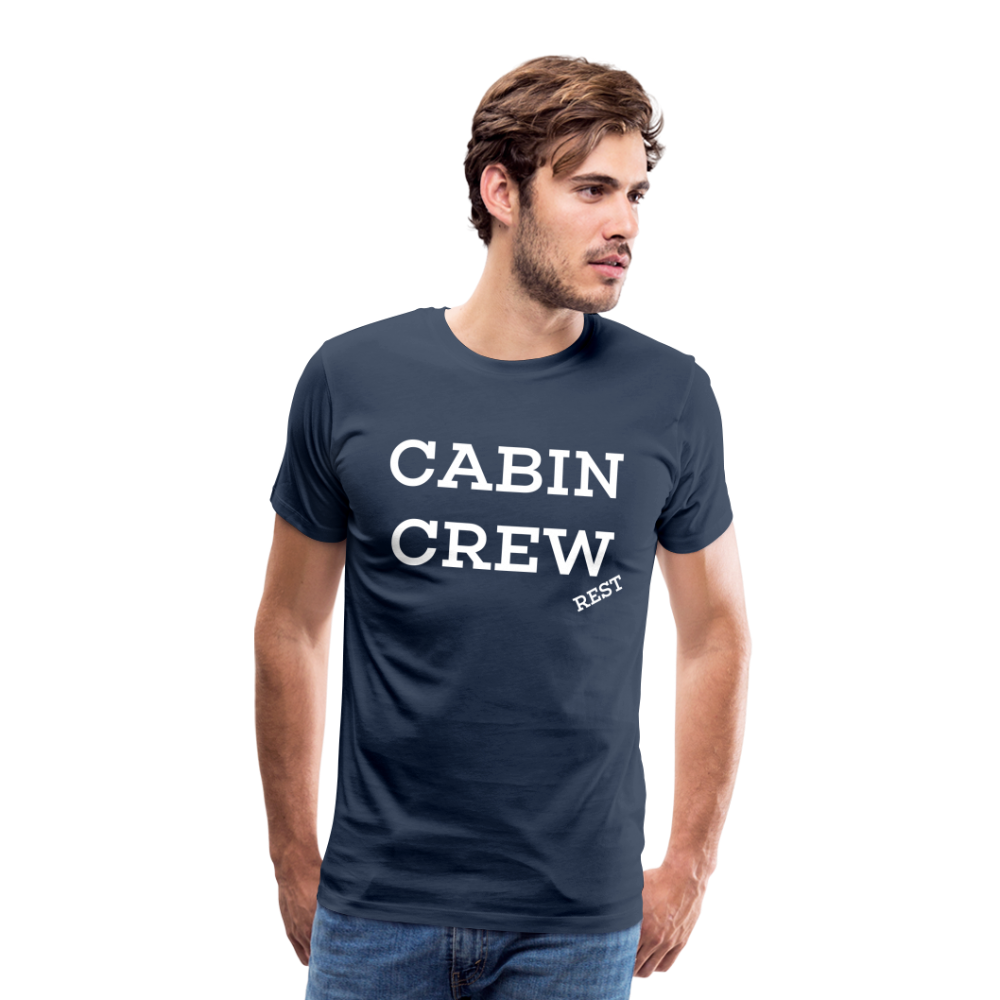 BEECREW Cabin Crew Rest T-Shirt - navy