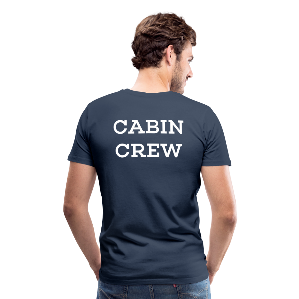 BEECREW Cabin Crew Rest T-Shirt - navy