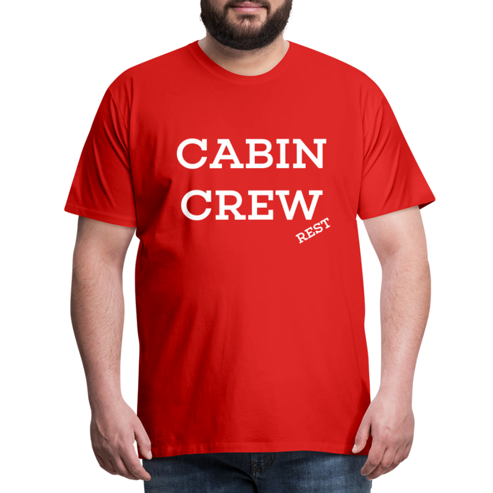 BEECREW Cabin Crew Rest T-Shirt - red