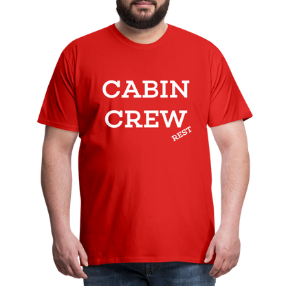 BEECREW Cabin Crew Rest T-Shirt - red