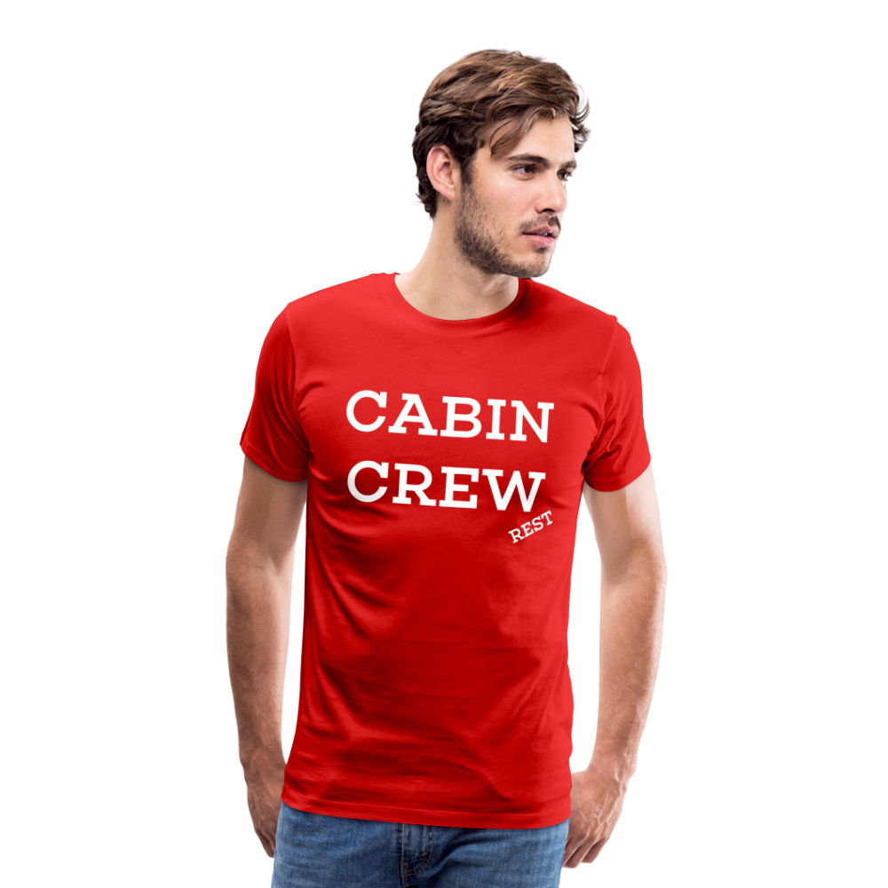 BEECREW Cabin Crew Rest T-Shirt - red