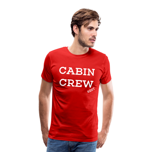 BEECREW Cabin Crew Rest T-Shirt - red