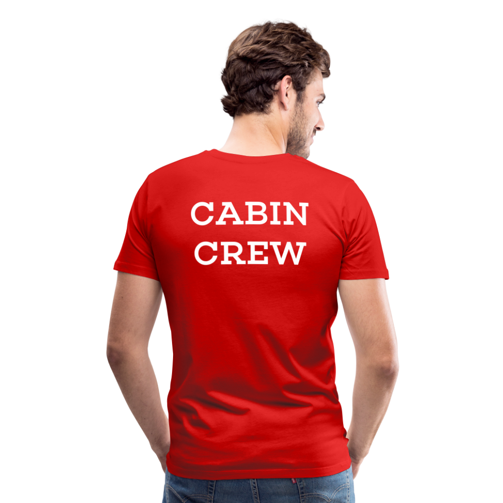 BEECREW Cabin Crew Rest T-Shirt - red