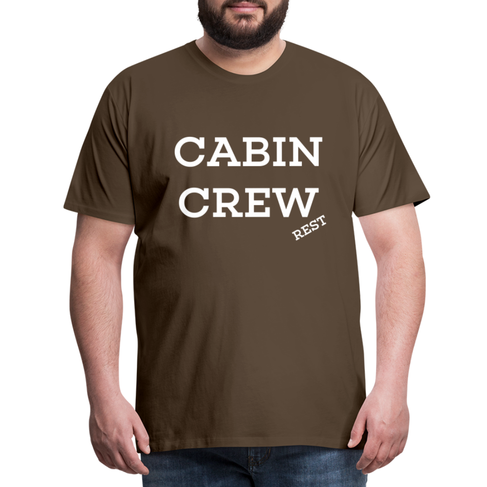 BEECREW Cabin Crew Rest T-Shirt - noble brown