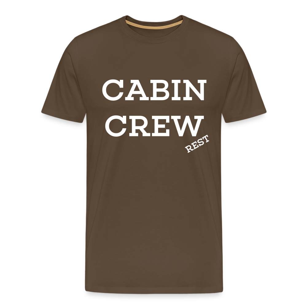 BEECREW Cabin Crew Rest T-Shirt - noble brown