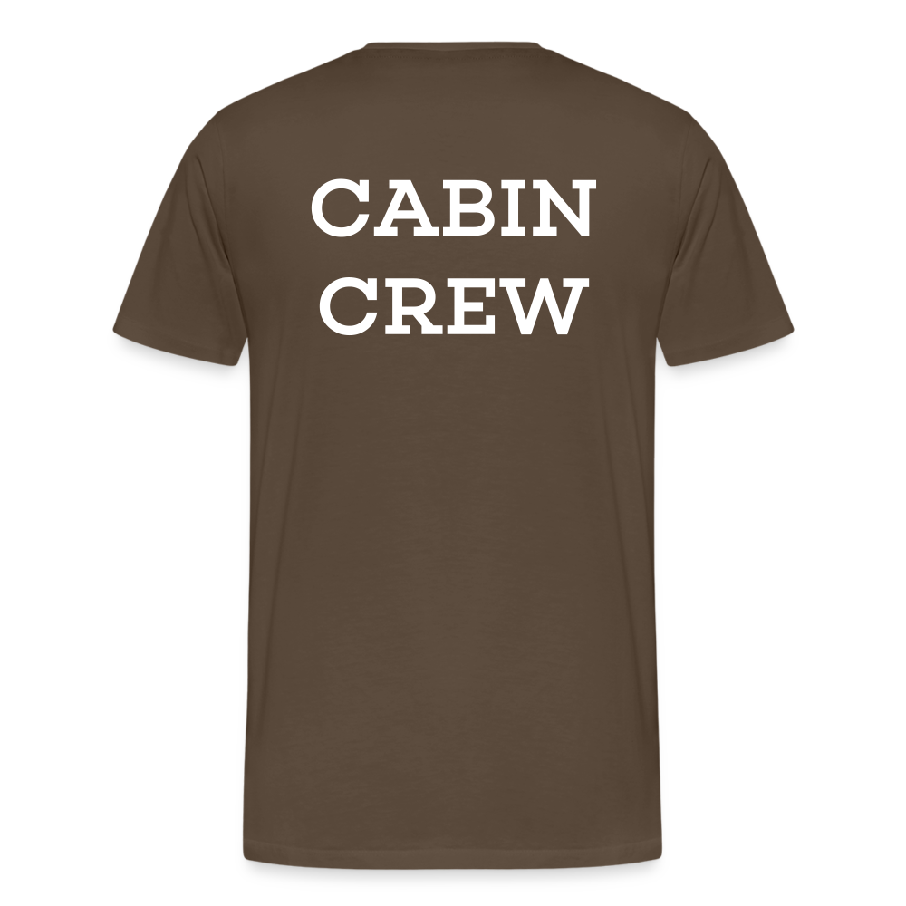 BEECREW Cabin Crew Rest T-Shirt - noble brown