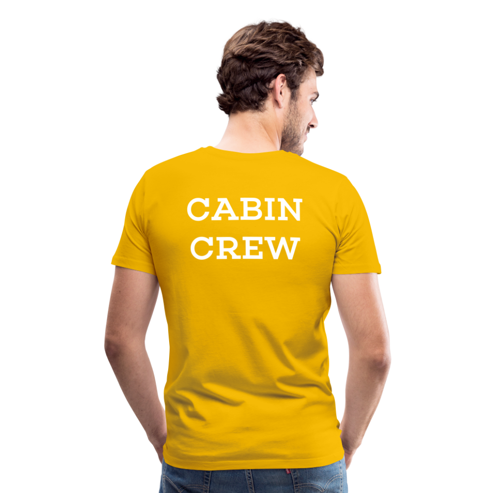 BEECREW Cabin Crew Rest T-Shirt - sun yellow