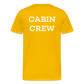 BEECREW Cabin Crew Rest T-Shirt - sun yellow