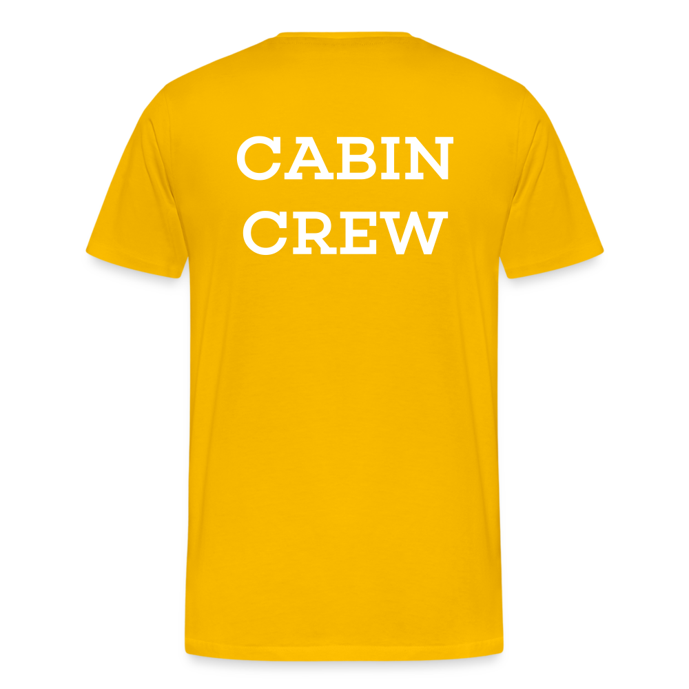 BEECREW Cabin Crew Rest T-Shirt - sun yellow