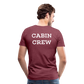 BEECREW Cabin Crew Rest T-Shirt - heather burgundy