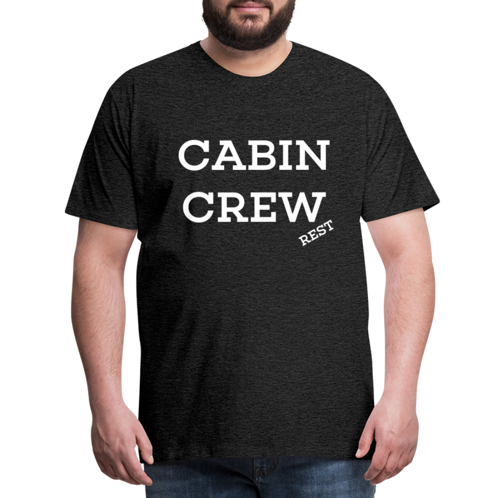 BEECREW Cabin Crew Rest T-Shirt - charcoal grey