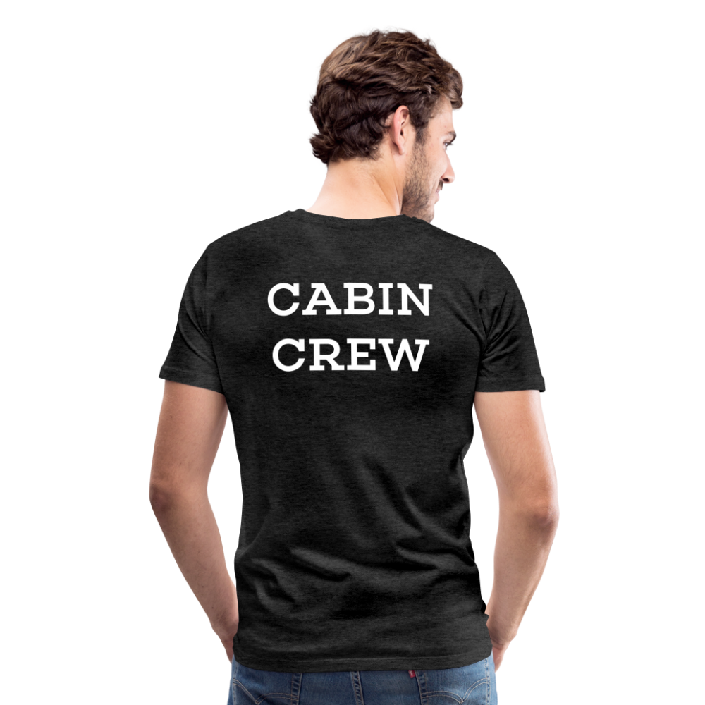 BEECREW Cabin Crew Rest T-Shirt - charcoal grey