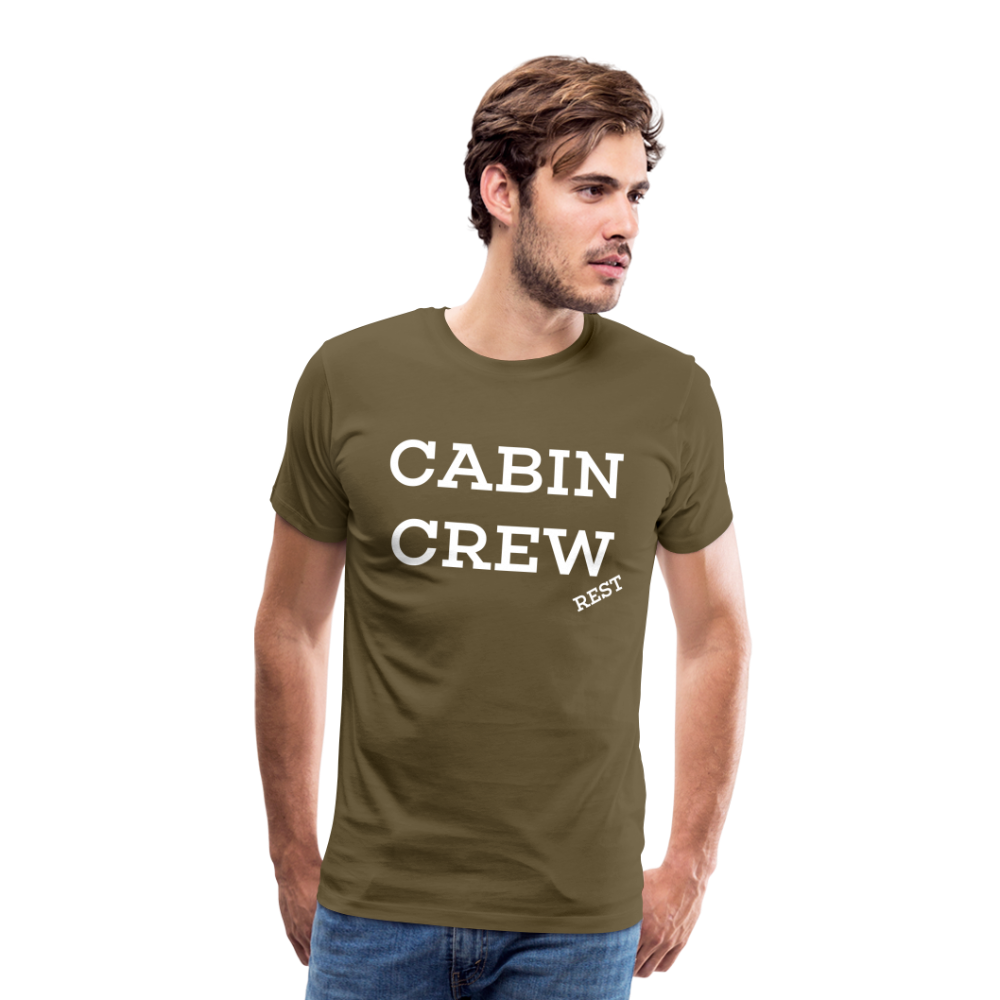 BEECREW Cabin Crew Rest T-Shirt - khaki