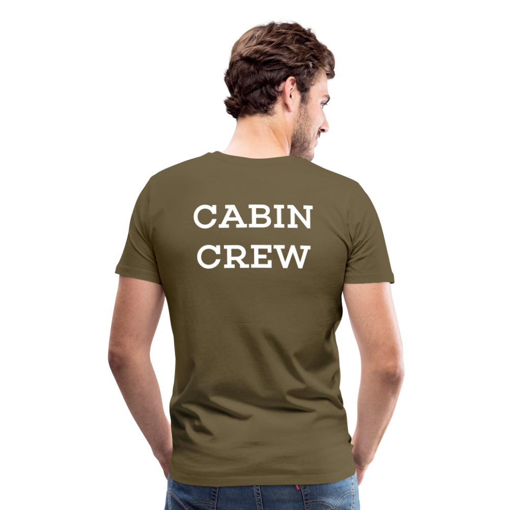 BEECREW Cabin Crew Rest T-Shirt - khaki