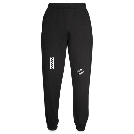 Crew Rest Unisex Joggers - black