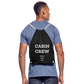 Cabin Crew Drawstring Bag - black